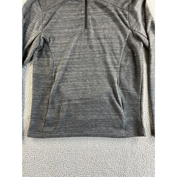 NEW OGIO Sweater Mens Medium Gray Pullover 1/4 Zip Golf Sports Outdoor Athletic - Picture 5 of 16